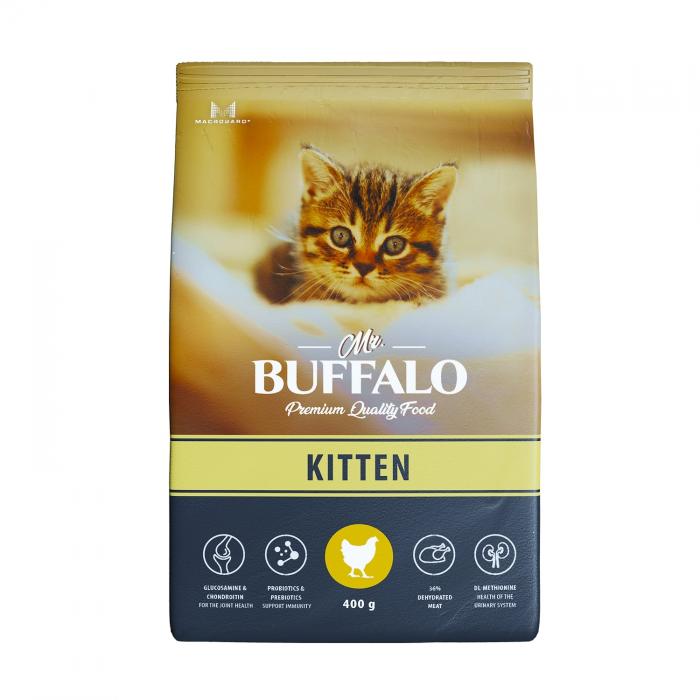 Mr.Buffalo сухой корм для котят, курица