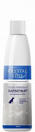 Crystal Line Бархатный шампунь для щенков и взрослых собак, универсальный