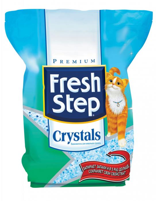 Fresh Step Crystals наполнитель впитывающий силикагелевый для кошек