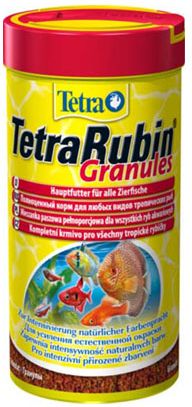 Tetra Rubin Granules корм для усиления естественной окраски рыб, гранулы