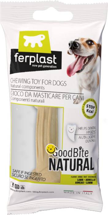 Ferplast игрушка-кость GoodBite S вкус баранины, в индивидуальной упаковке