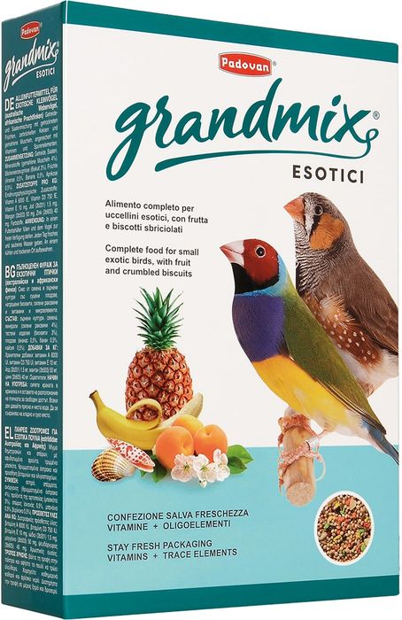 Padovan Grandmix Esotici корм комплексный для экзотических птиц