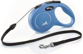 Flexi New Classic рулетка для собак весом до 12 кг, синяя