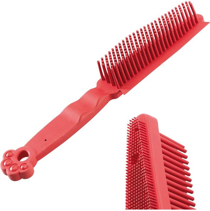 Ferplast расческа GRO 5941 двухсторонняя, резиновая