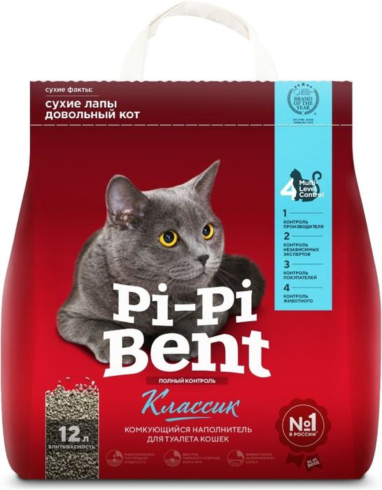 Pi-Pi-Bent Классик комкующийся наполнитель