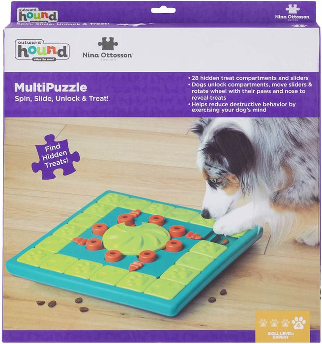 Nina Ottosson Multipuzzle игра-головоломка для собак, 4 (эксперт) уровень сложности