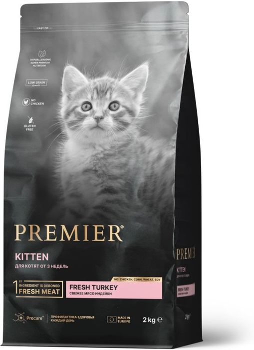 Premier корм для котят, индейка