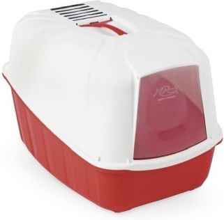MPS Туалет-био для кошек Komoda c совком красный 54*39*40см