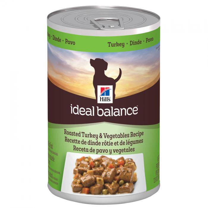 Hills Ideal Balance консервы для собак с индейкой и овощами