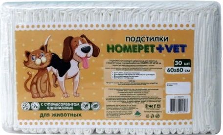 Homepet VET пеленки для животных, впитывающие гелевые