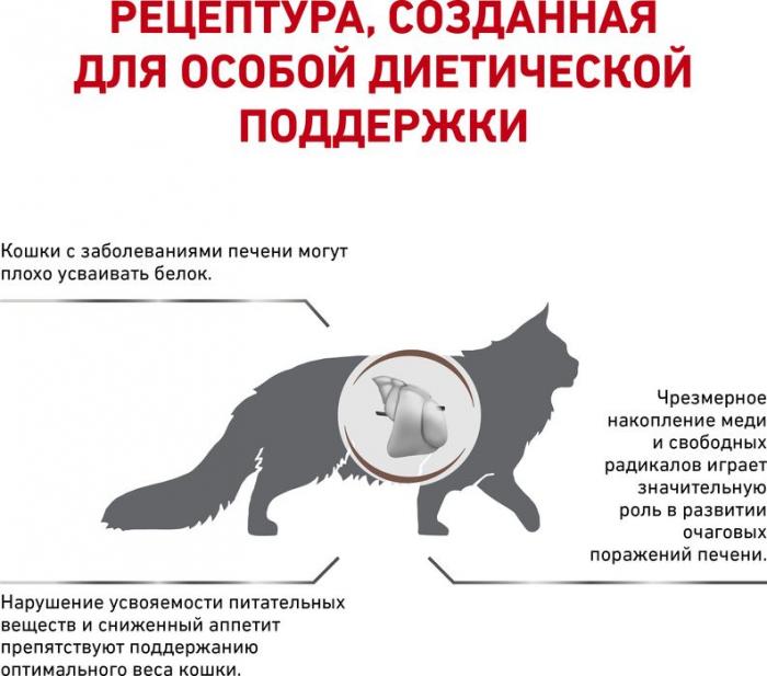 Royal Canin Hepatic лечебный корм для кошек при болезнях печени