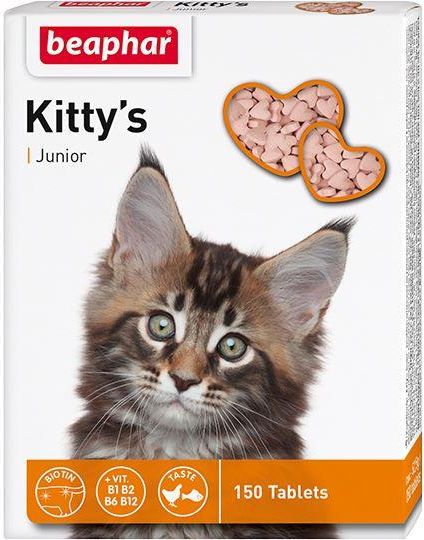 Beaphar Витаминизированное лакомство для котят «Kitty`s Junior», 150 шт