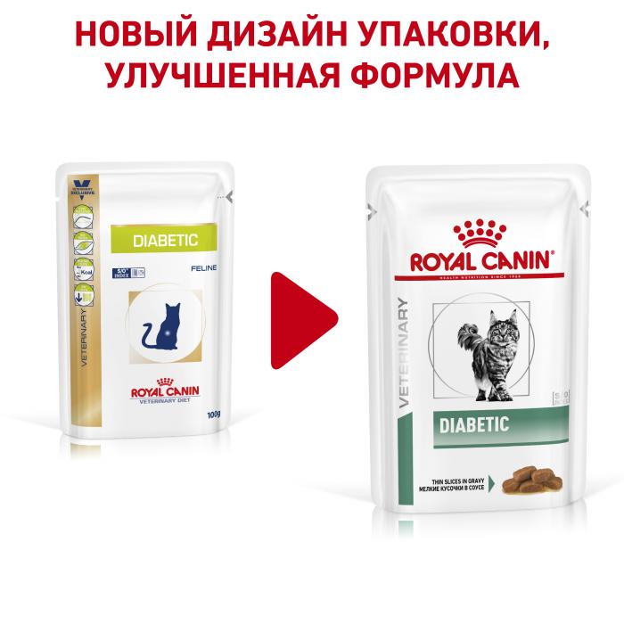Royal Canin Diabetic влажный корм для кошек при сахарном диабете