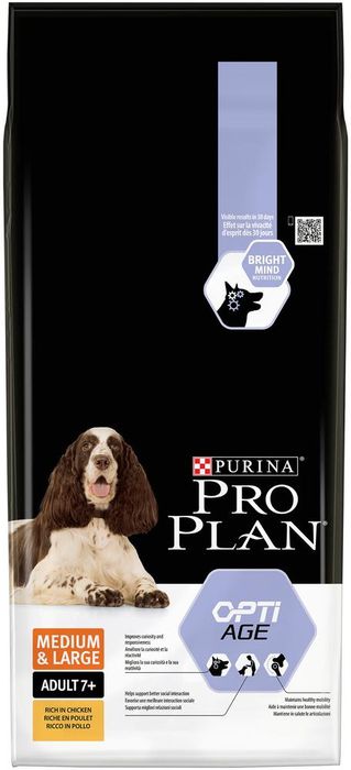 Pro Plan Adult 7+ Medium & Large корм для собак средних и крупных пород старше 7 лет