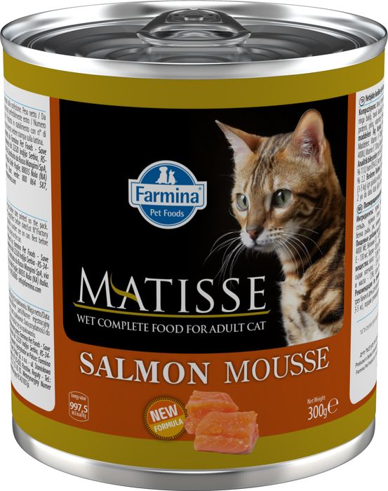Farmina Matisse влажный корм для кошек, мусс с лососем