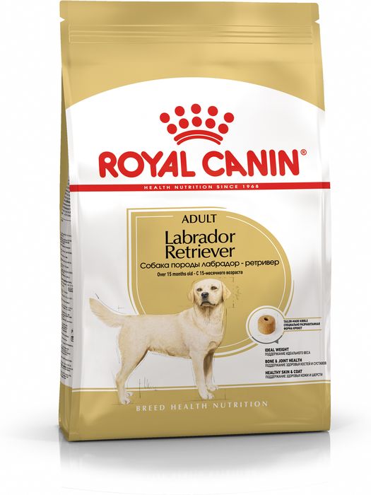 Royal Canin Labrador Retriver сухой корм для собак породы лабрадор ретривер