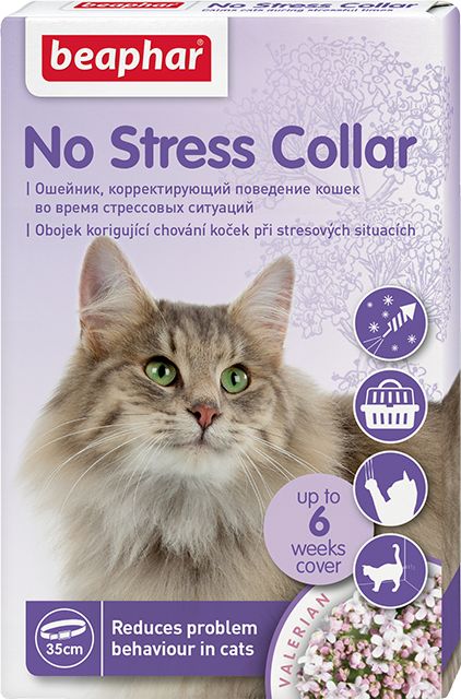 Beaphar No Stress Collar Успокаивающий ошейник для кошек