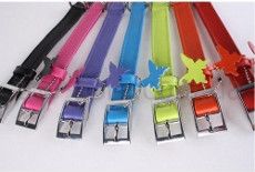 ошейник COLLAR без украшений розовый 13мм 21-29см