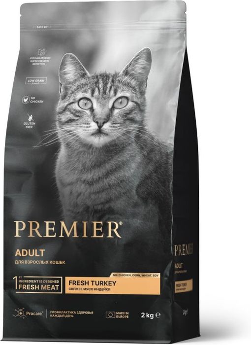 Premier корм для кошек, индейка