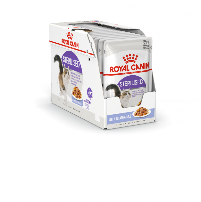 Royal Canin Sterilised влажный корм для стерилизованных кошек в желе