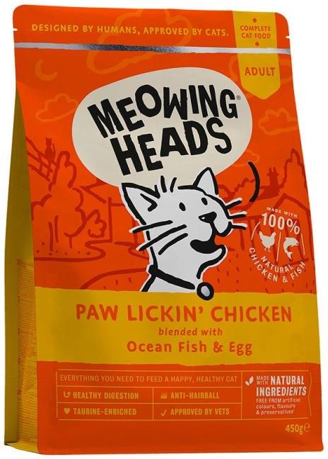 Barking Heads корм для взрослых кошек всех пород, курица и рис "Куриное наслаждение"