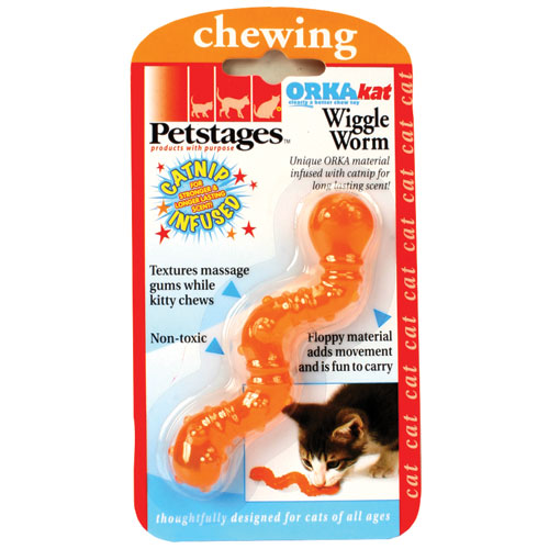 Petstages Orka игрушка червяк для кошек