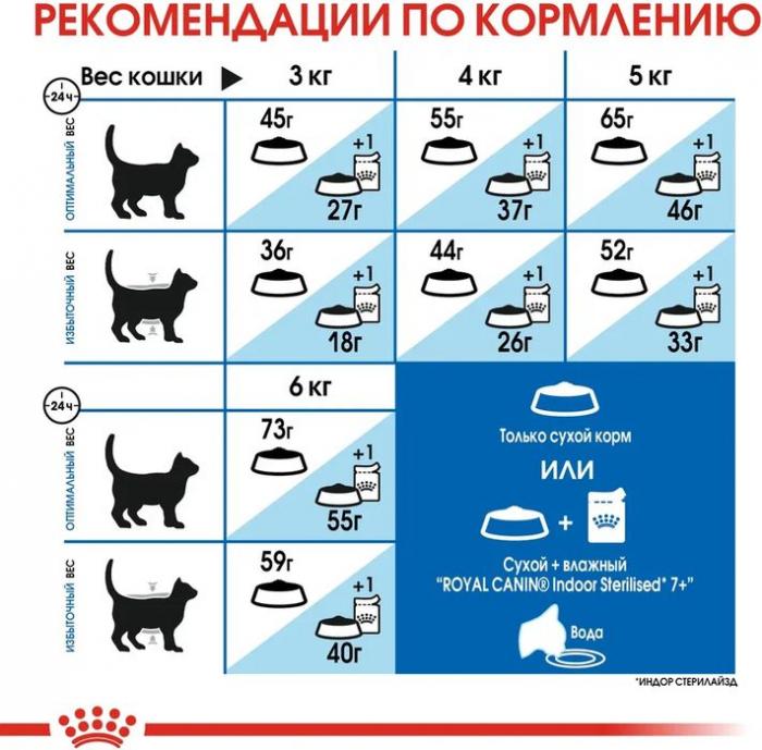 Royal Canin корм для пожилых кошек, живущих в помещении