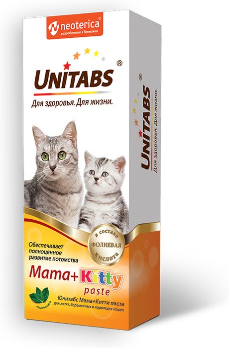 Unitabs Mama+Kitty паста для кошек и котят