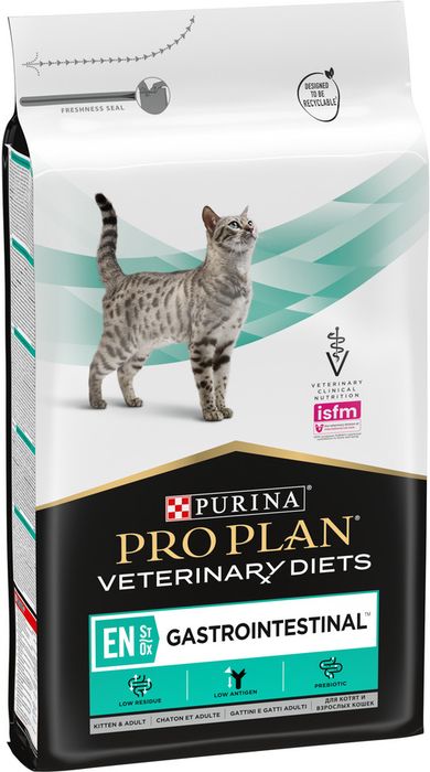 Сухой корм для котят и взрослых кошек диетический Pro Plan® Veterinary Diets EN ST/OX Gastrointestinal при расстройствах пищеварения, Пакет
