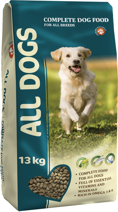 All Dogs сухой корм для взрослых собак всех пород с курицей