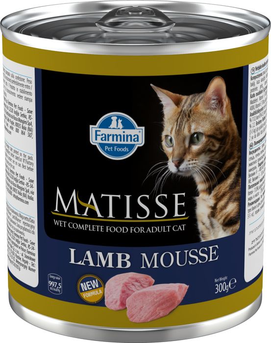 Farmina Matisse влажный корм для кошек, мусс с ягненком