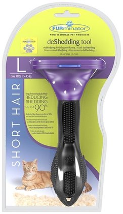 FURminator фурминатор для короткошерстных кошек крупных пород