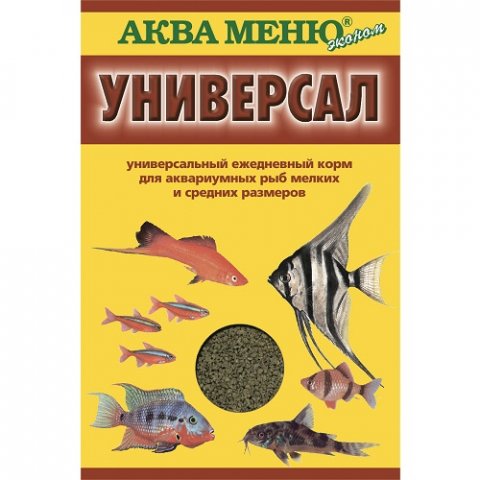 Аква Меню Универсал корм для аквариумных рыб повседневный