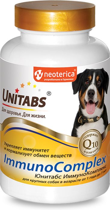 Unitabs ImmunoComplex витаминно-минеральный комплекс для собак крупных пород