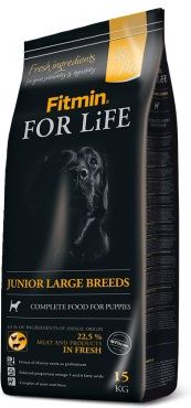 Fitmin dog For Life Junior large breeds сухой корм для щенков крупных и гигантских пород