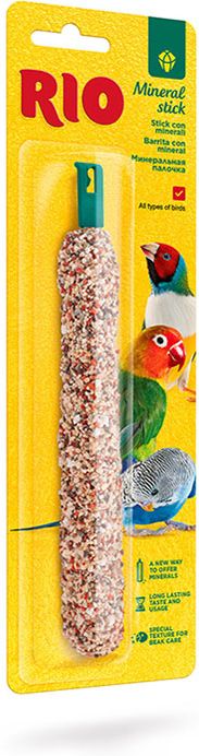 РИО Rio Mineral stick лакомство для всех видов птиц, минеральная палочка