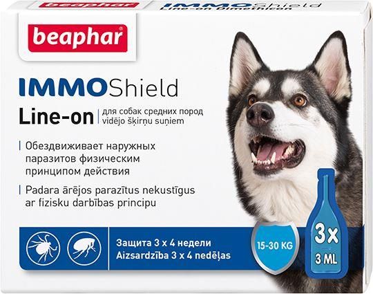Beaphar капли для собак средних пород, от паразитов
