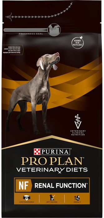 Сухой корм для собак диетический Pro Plan® Veterinary Diets NF Renal Function при хронической почечной недостаточности, Пакет