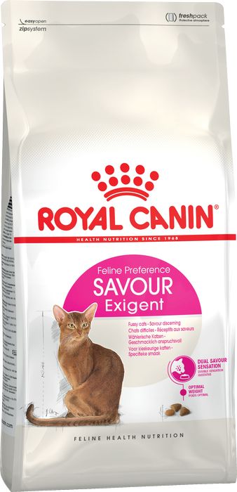 Royal Canin Savour Exigent сухой корм для кошек привередливых ко вкусу продукта