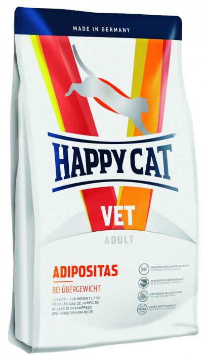 Happy Cat Vet Adult Adipositas лечебный корм для кошек для снижения избыточного веса и ожирении