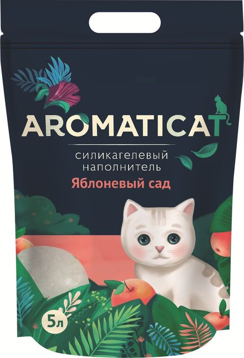 AromatiCat силикагелевый наполнитель Яблоневый сад