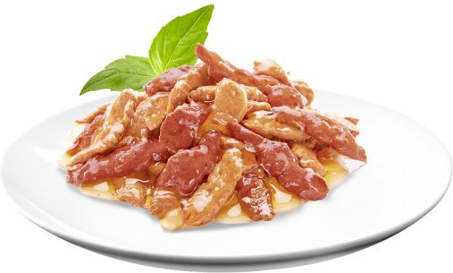 Sheba влажный корм для кошек, с курицей и кроликом в соусе