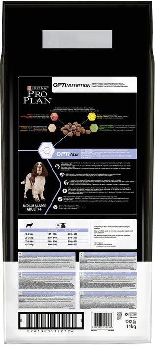 Pro Plan Adult 7+ Medium & Large корм для собак средних и крупных пород старше 7 лет
