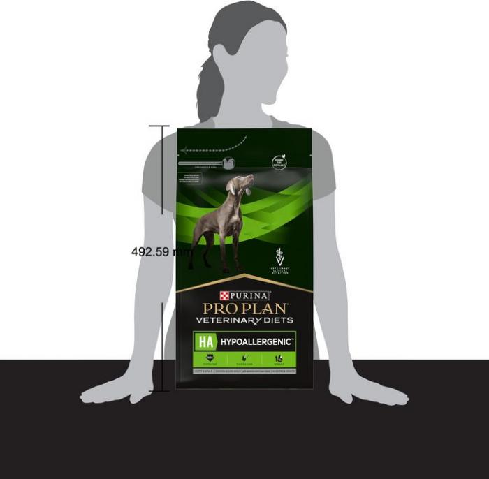 Сухой корм для щенков и взрослых собак диетический Pro Plan® Veterinary Diets HA Hypoallergenic при аллергических реакциях, Пакет
