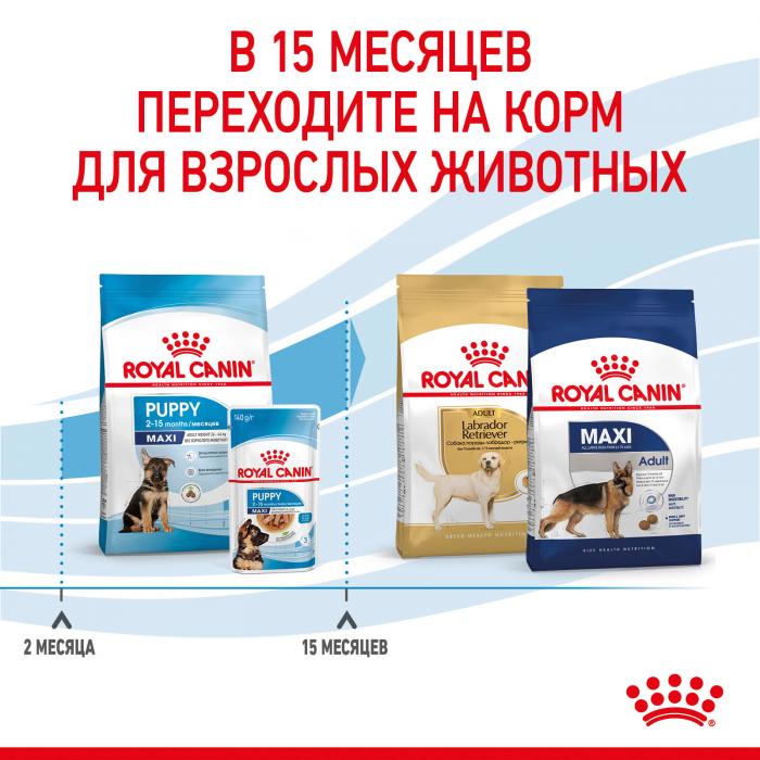 Royal Canin Maxi Puppy сухой корм для щенков крупных пород