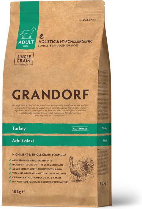 Grandorf корм для собак крупных пород, с индейкой
