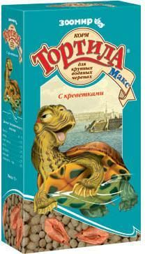 Зоомир Тортила-Макс Корм для крупных водяных черепах