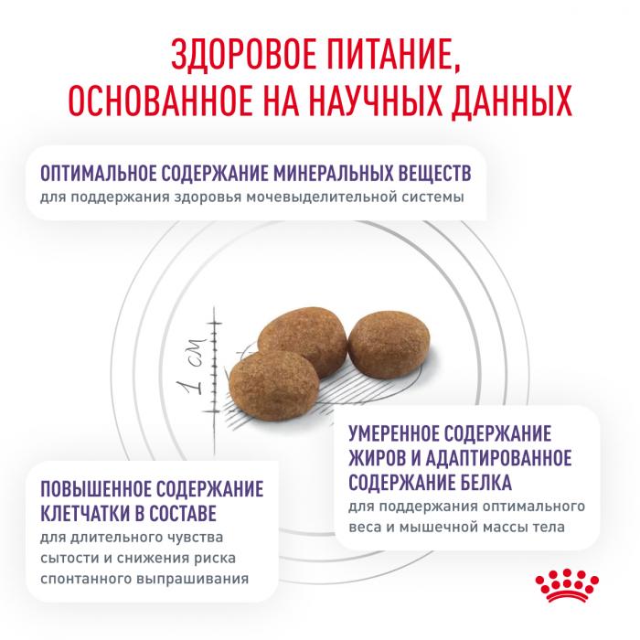 Royal Canin Neutered Satiety Balance сухой корм для кошек, поддержание оптимальной формы после кастрации или стерилизации