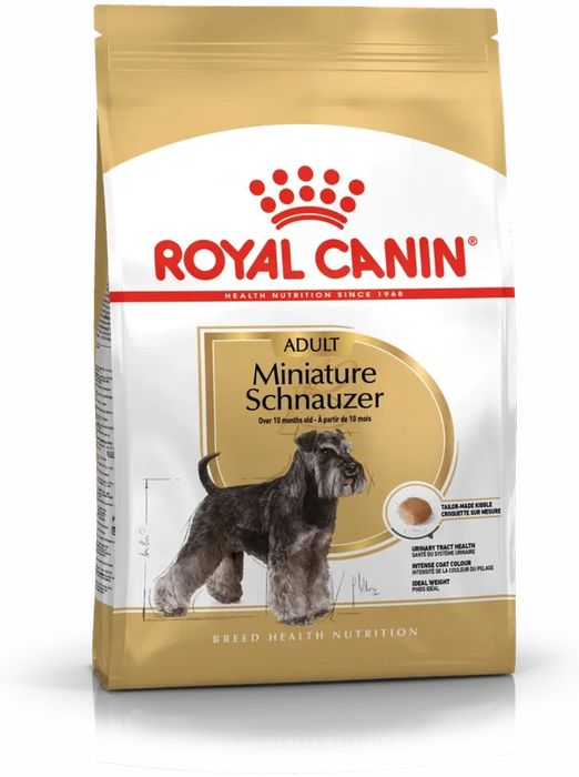 Royal Canin корм для взрослых собак породы Миниатюрный Шнауцер