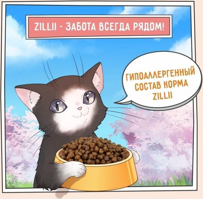 Zillii Kitten корм для котят, индейка с ягнёнком